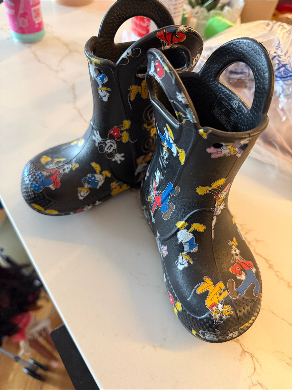 Toddler Mickey Mouse CROC Rain Boots
